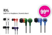2XL Spoke In-Ear Headphone (Assorted) Each