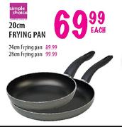 Simple Choice Frying Pan-24cm Each