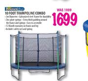 Bounceking 10 Foot Trampoline Combo 
