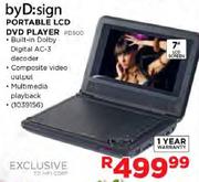 byD:sign Portable LCD DVD Player-PD500