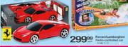 Ferrari/Lamborghini Radio-Controlled Car Each