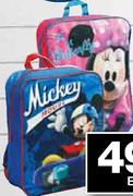 Minnie/Mickey Mouse Rugsak-38cm