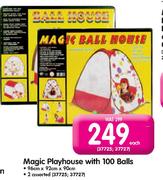 Magic Playhouse With 100 Balls(37725, 37727)-Each 