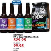Brewdog IPA Is Dead NRB Mixed Pack-24X330ml
