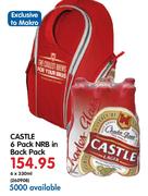  Castle 6 Pack NRB In Back Pack-6X330ml
