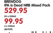  Brewdog IPA Is Dead NRB Mixed Pack-4X330ml