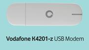 Vodafone K4201-Z USB Modem-On Standard My Meg 500