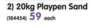 20kg Playpen Sand