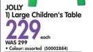 Jolly Large Children's Table-Each