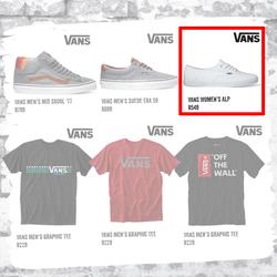 vans t shirt price at sportscene