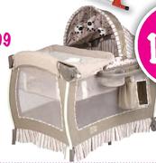 Little One Pink Flower Camp Cot