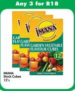 Imana Stock Cubes-3x12's