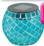 Solar Table Top Mosaic Solar Light