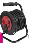 Ellies 25m Extension Reel With Surge 1mm 10amp