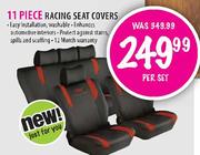 Racing Seat Covers-11 Piece Per Set