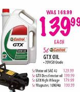 Castrol GTX Oil-5L Each