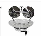 WildBerry Soap Dish Glass,Chrome
