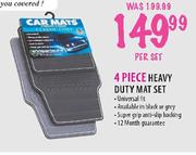 Heavy Duty Mat Set-4 Piece