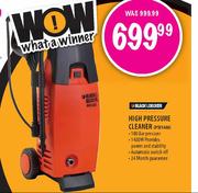 Black & Decker High Pressure Cleaner-1400W