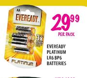 Eveready Platinum LR6 BP6 Batteries-per pack