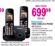 Panasonic Twin Cordless Phone (KX-TG 6612)