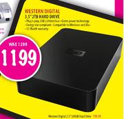 Western Digital 3.5" Hard Drive-2TB