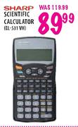 Sharp Scientific Calculator (EL-531VH)