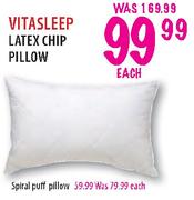 Vitasleep Spiral Puff Pillow-Each