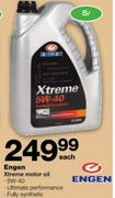 Engen Xtreme Motor Oil (5W-40)-5Ltr Each