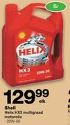 Shell Helix HX3 Multigraad Motorolie (20W-50)-5Ltr