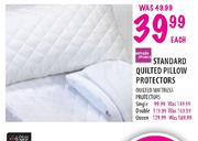 Quilted Matress Protector Singles