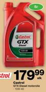 Castrol GTX Diesel Motorolie (15W-40)-5Ltr Each