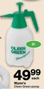 Wynn's Cleen Green Pump-2Ltr