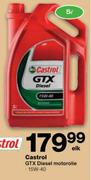 Castrol GTX Diesel Motorolie (15W-40)-5 Ltr each