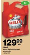 Shell Helix HX3 Multigraad Motorolie (20W-50)-5 Ltr elk