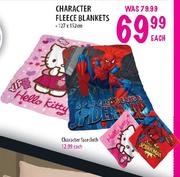Character Fleece Blankets-127x152cm Each