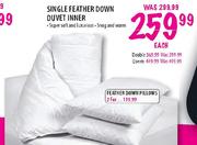 Double Feather Down Duvet Inner-Each