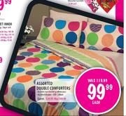 Assorted Double Comforters-Each