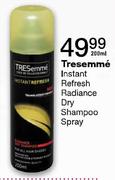 Tresemme Instant Refresh Radiance Dry Shampoo Spray-200ml