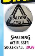Spalding Ace Rubber Soccer Ball