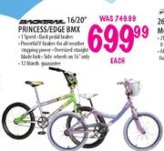 16/20" Princess/ Edge BMX-Each