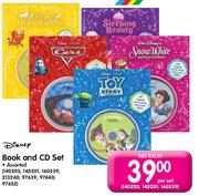 Disney Book & CD Set-Per Set