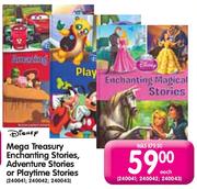 Disney Mega Treasury Enchanting Stories, Adventure Stories Or Playmate Stories-Each