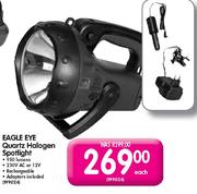 Eagle Eye Quartz Halogen Spotlight Each