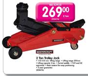 Mastercraft 2 Ton Trolley Jack 