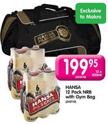 Hansa NRB With Gym Bag - 12 x 330ml