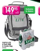 Castle Lite NRB In Cooler Bag - 6 x 330ml