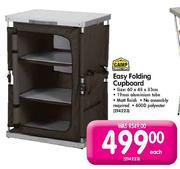 Camp Master Easy Folding Cupboard-Each