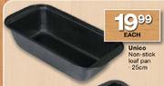 Unico Non-Stick Loaf Pan-Each