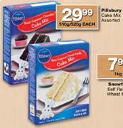 Pillsbury Cake Mix Assorted-510g/520g Each